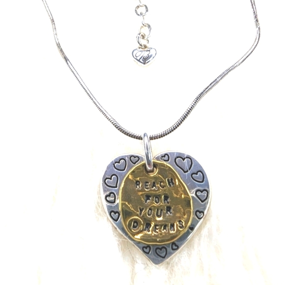 Brighton Jewelry - Brighton Love Quotes Reach Necklace Reversible